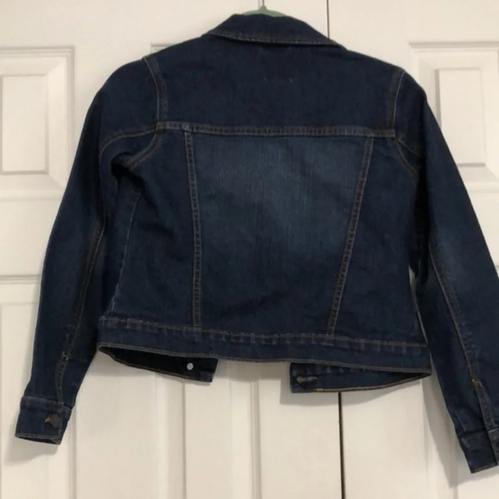 Children’s place denim blue‎ Jean jacket size large 10/12 girls